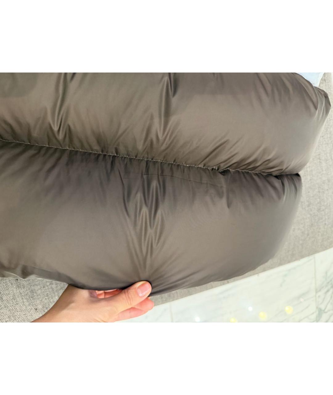 AXEL ARIGATO Коричневый пуховик, фото 5