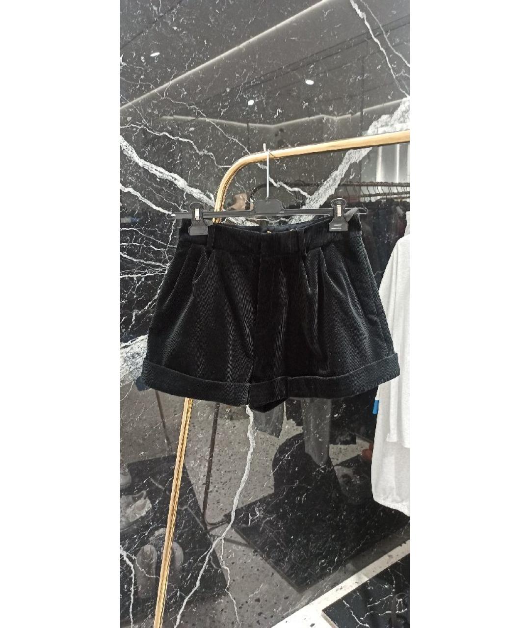 SAINT LAURENT Черные шорты, фото 5