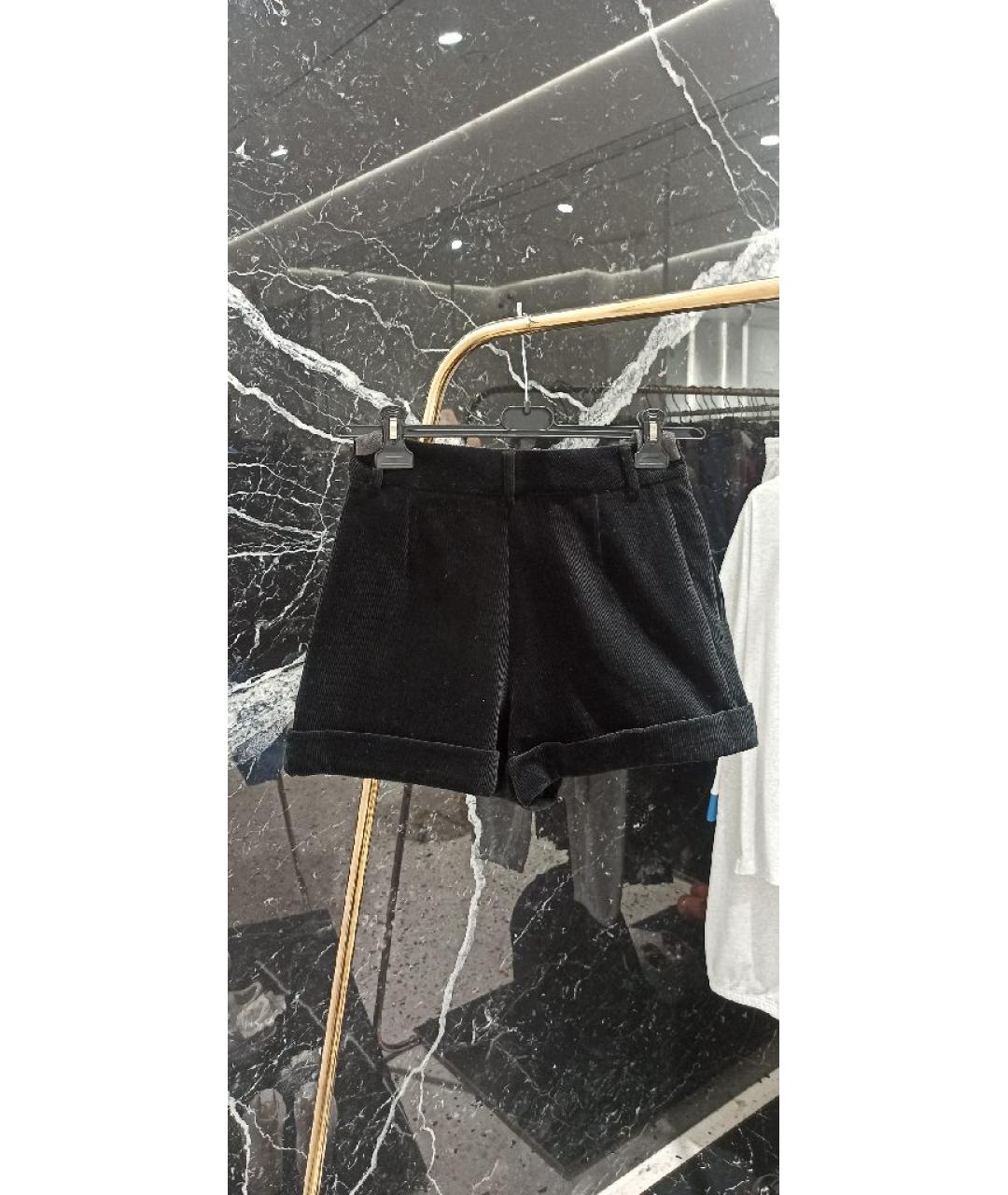SAINT LAURENT Черные шорты, фото 2