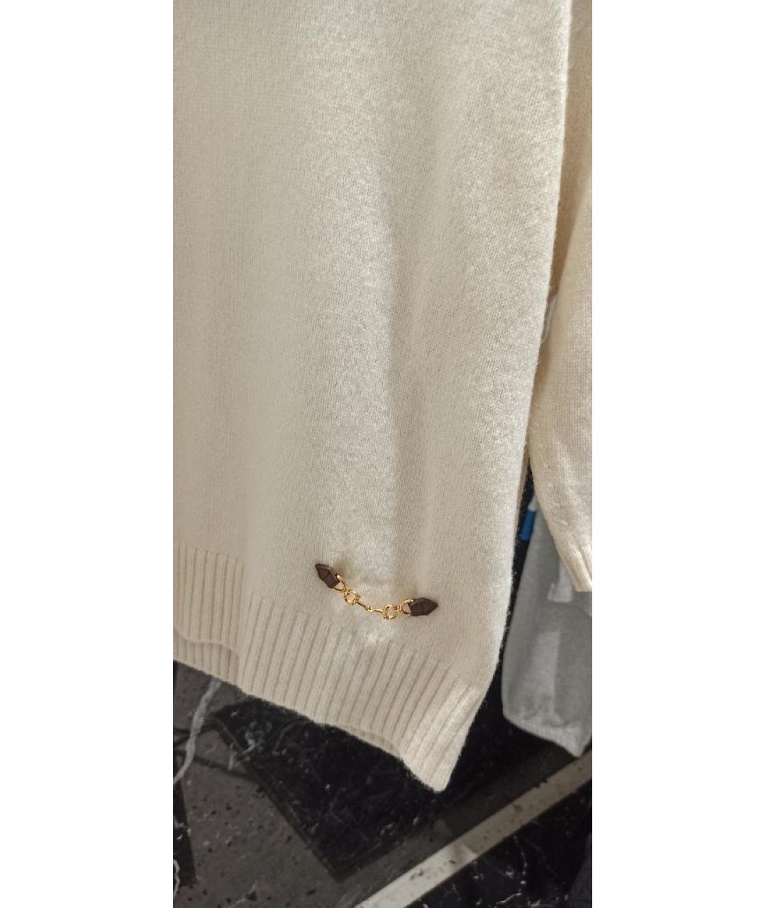 GUCCI Бежевый кашемировый джемпер / свитер, фото 3