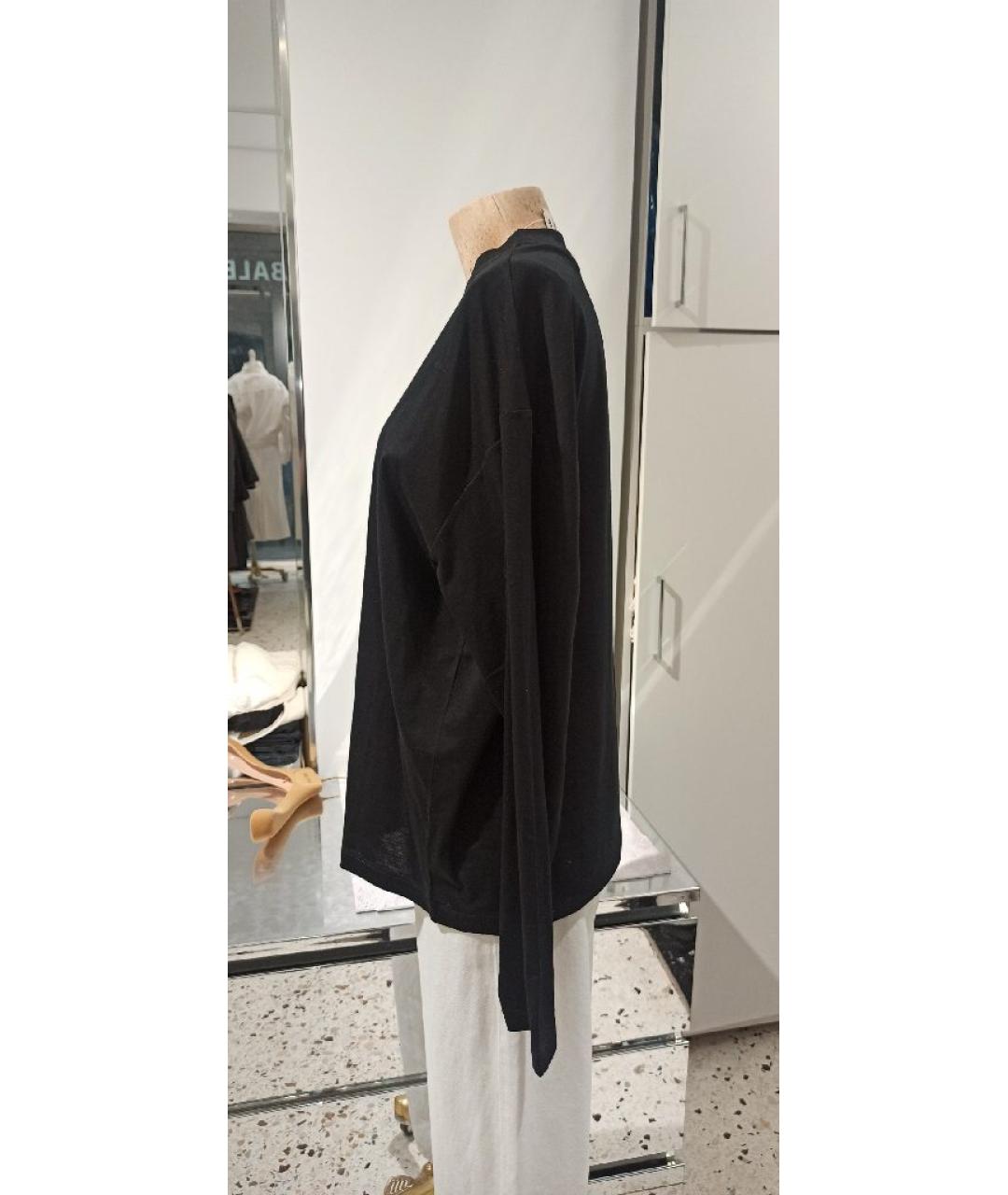 MIU MIU Черная хлопковая водолазка, фото 3