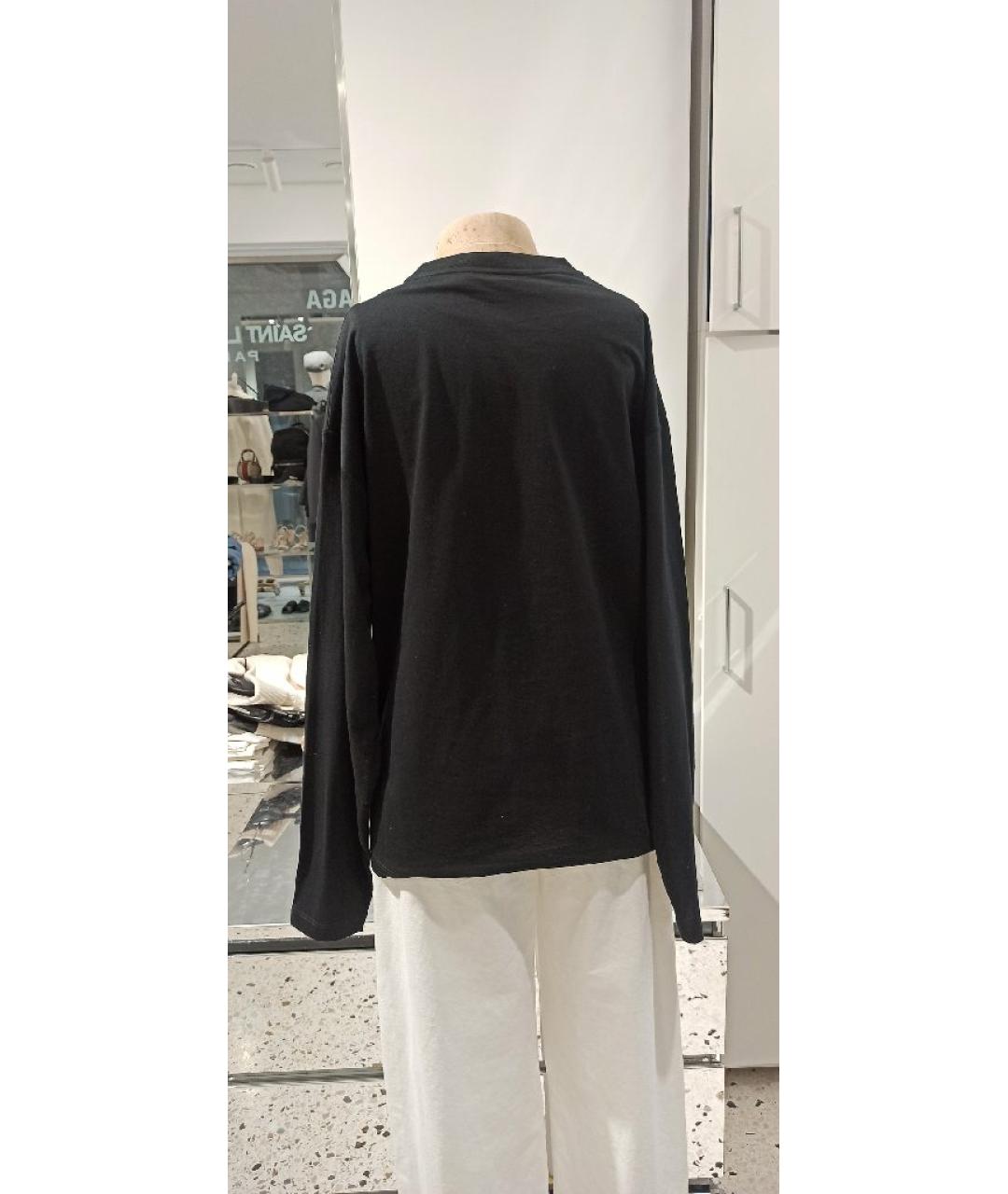 MIU MIU Черная хлопковая водолазка, фото 4