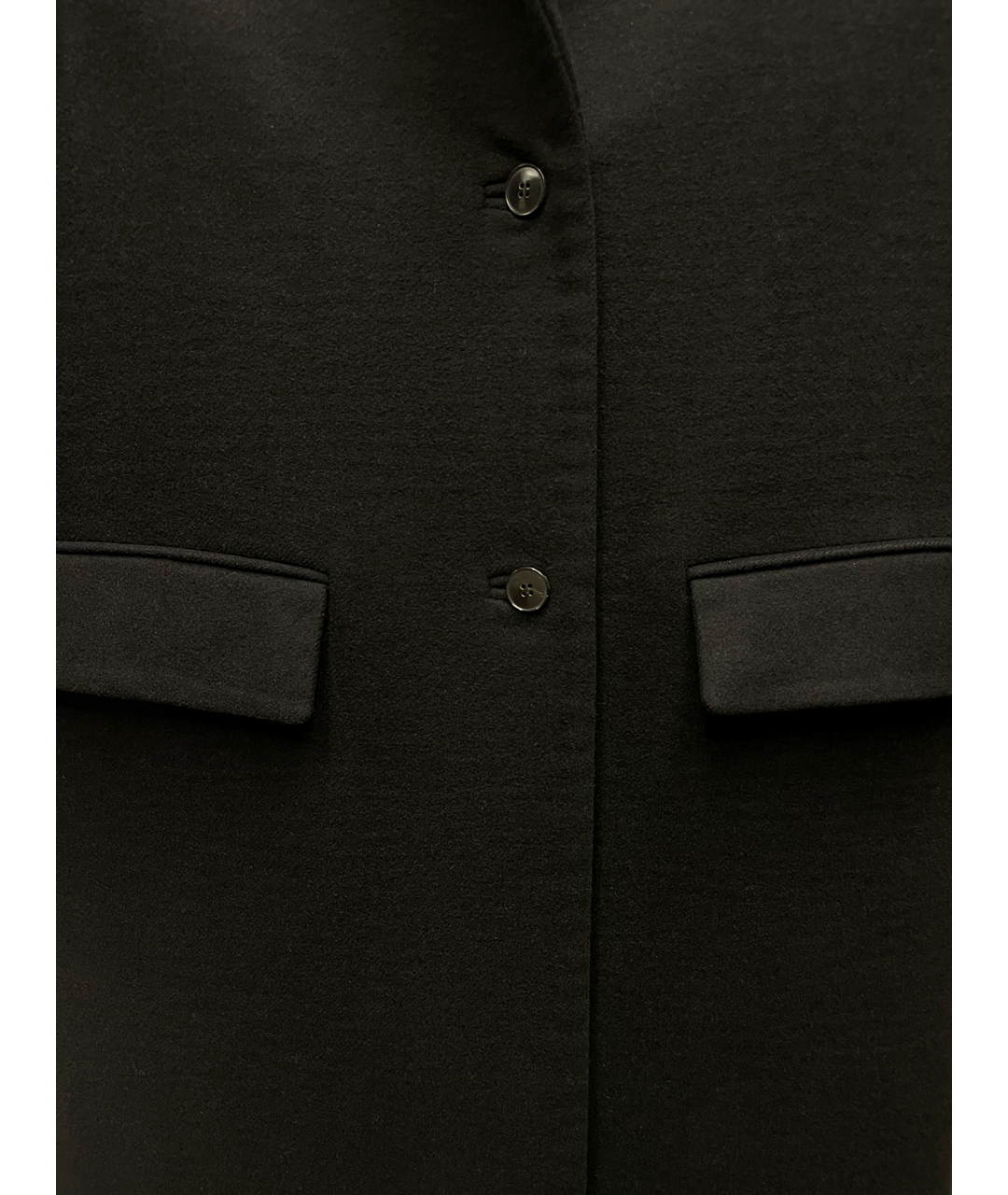 VALENTINO Черное шерстяное пальто, фото 7