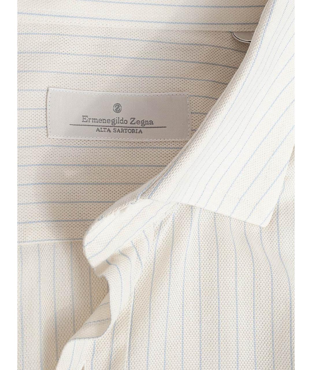 ERMENEGILDO ZEGNA XXX Хлопковая кэжуал рубашка, фото 3