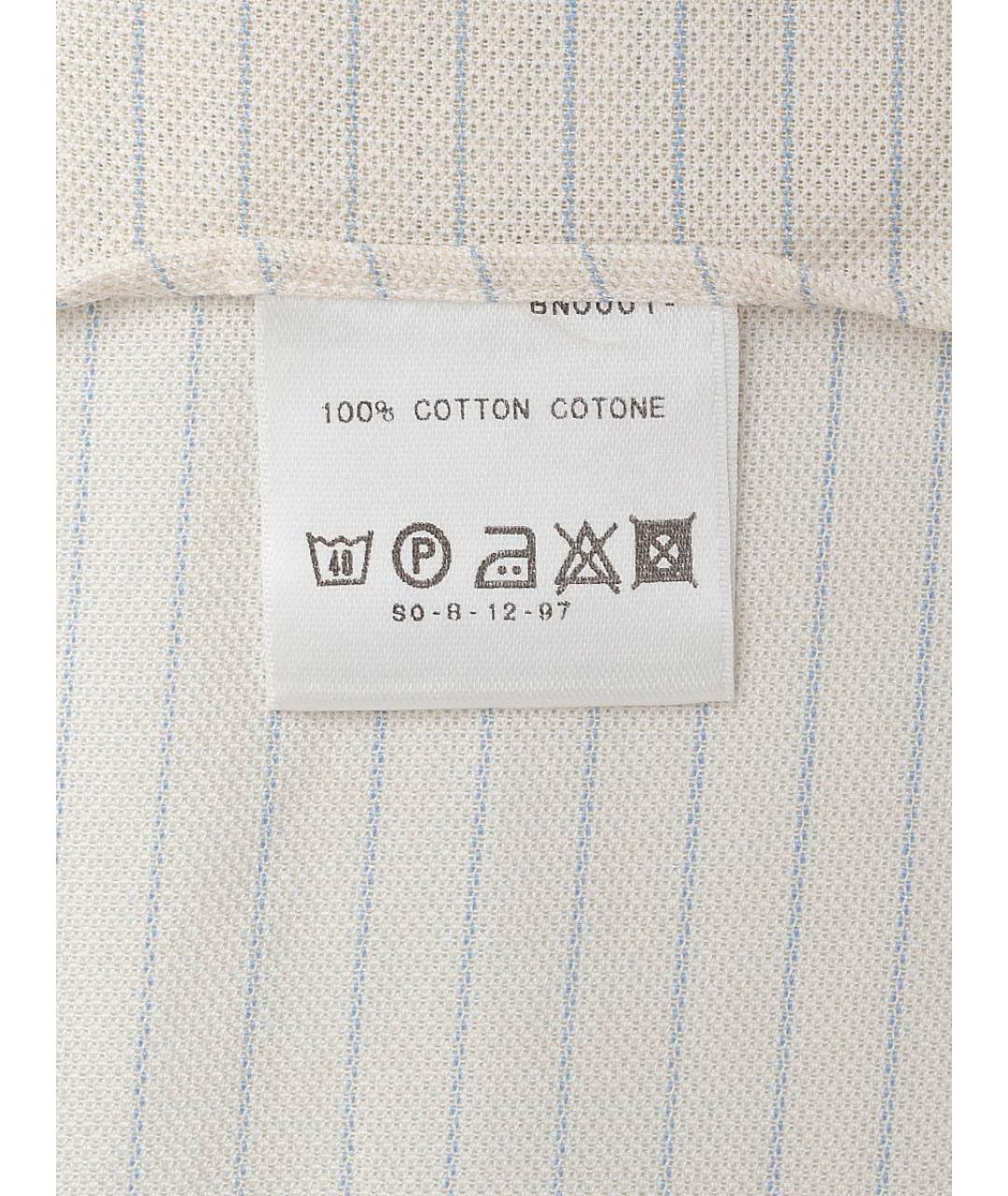ERMENEGILDO ZEGNA XXX Хлопковая кэжуал рубашка, фото 4