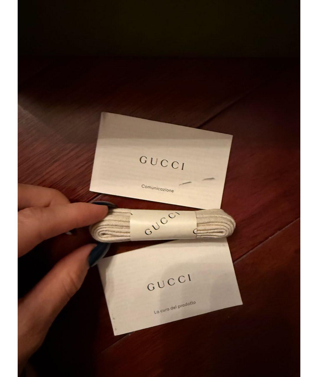 GUCCI Черные кожаные ботинки, фото 6