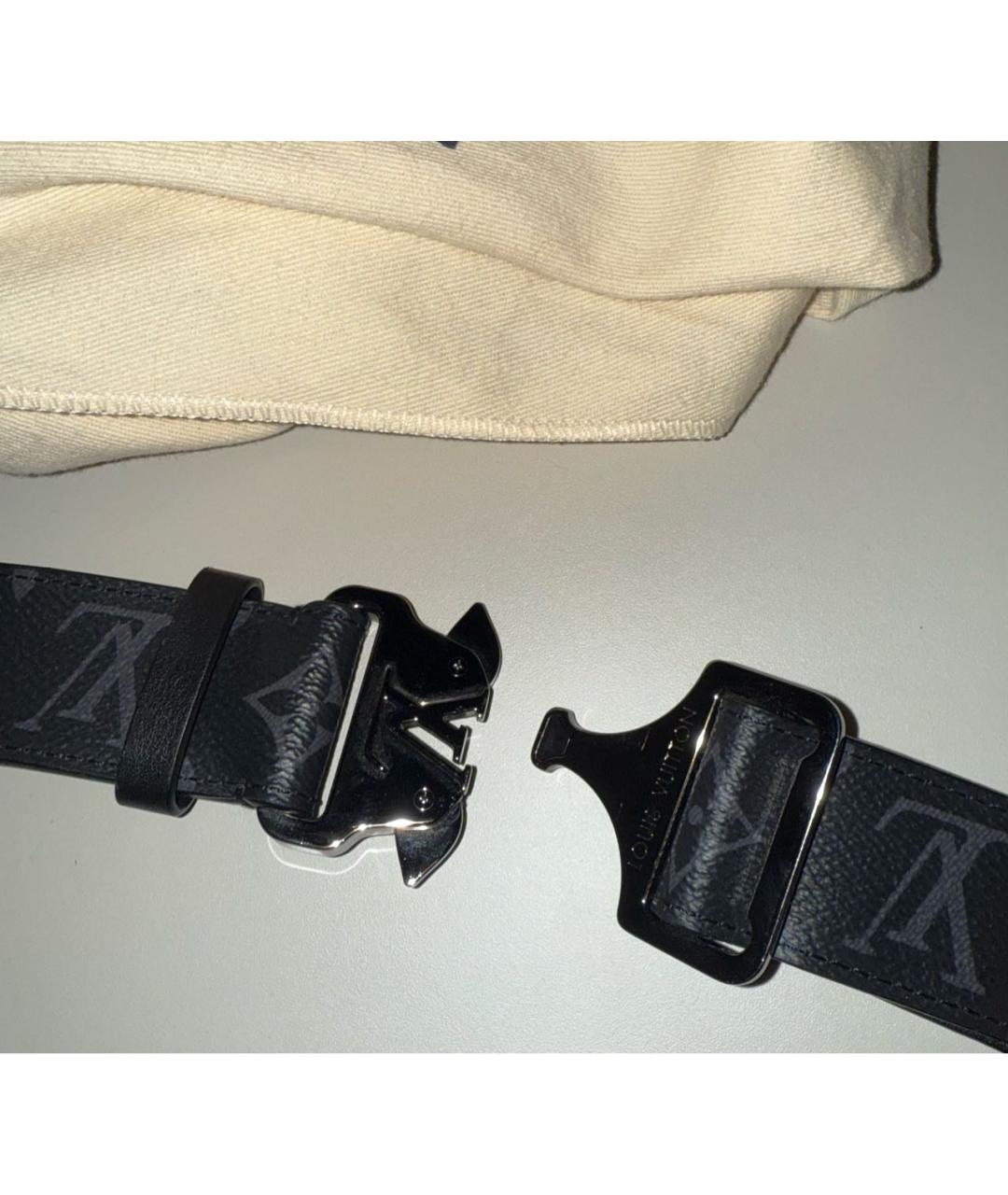 LOUIS VUITTON Черная поясная сумка, фото 2