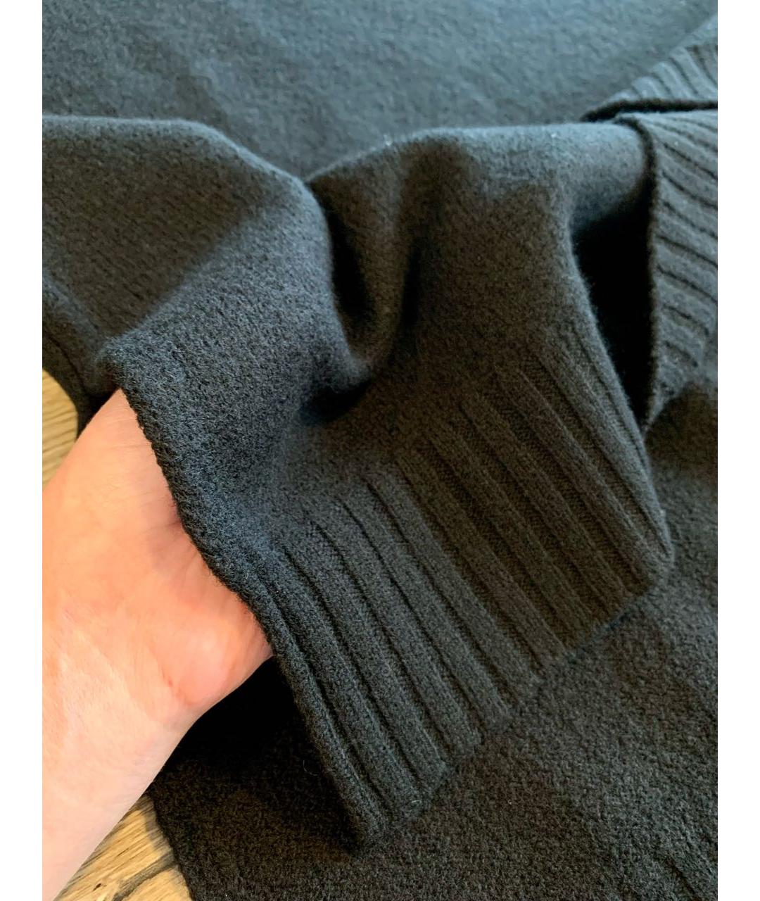 JIL SANDER Черный шерстяной джемпер / свитер, фото 6