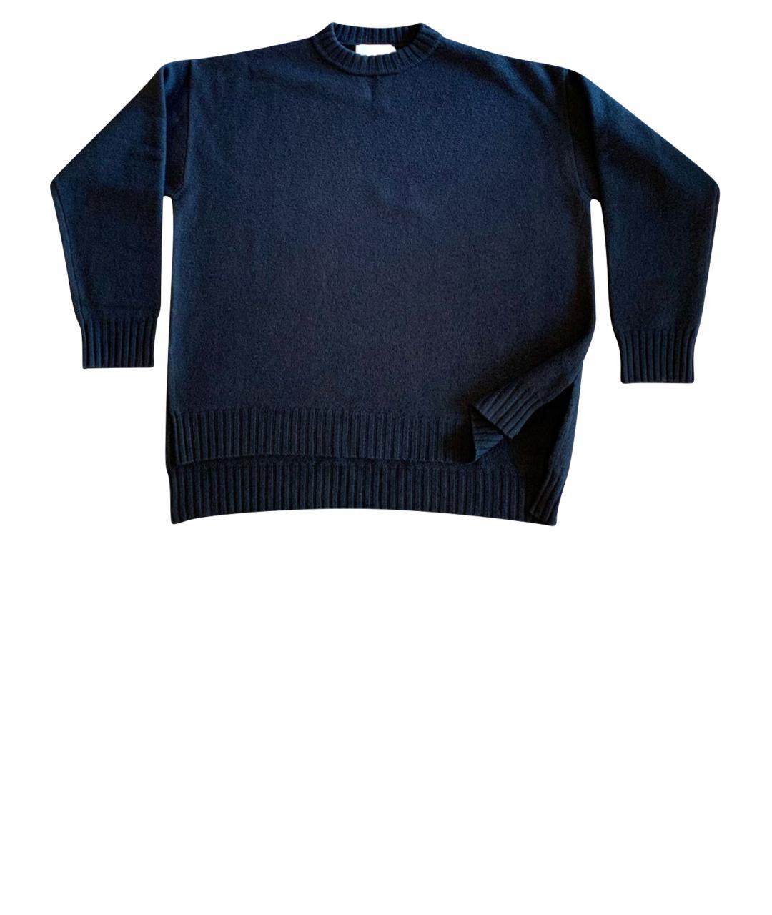 JIL SANDER Черный шерстяной джемпер / свитер, фото 10