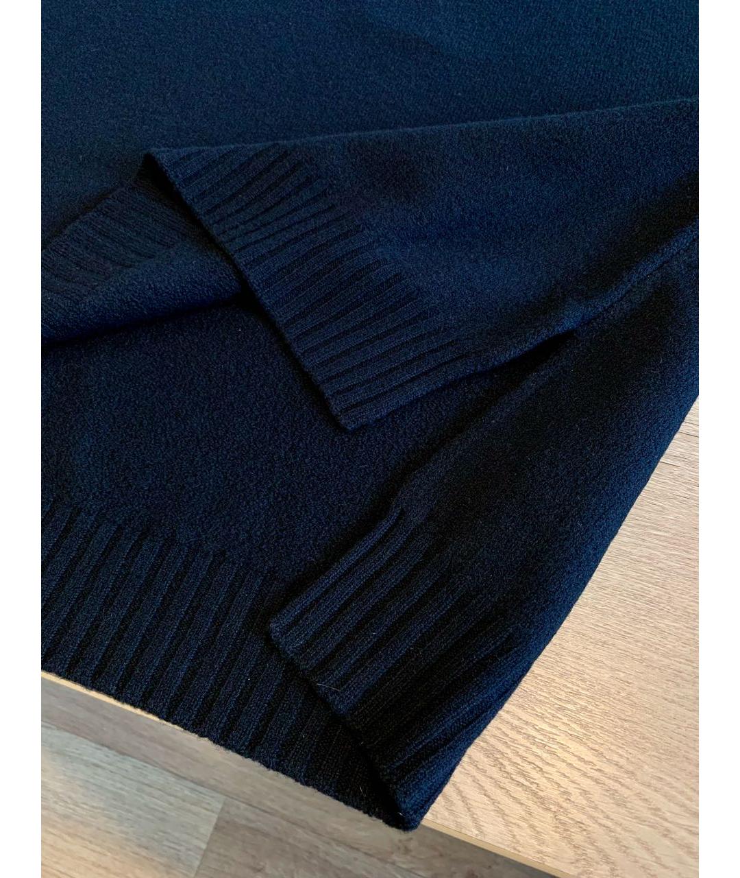 JIL SANDER Черный шерстяной джемпер / свитер, фото 7