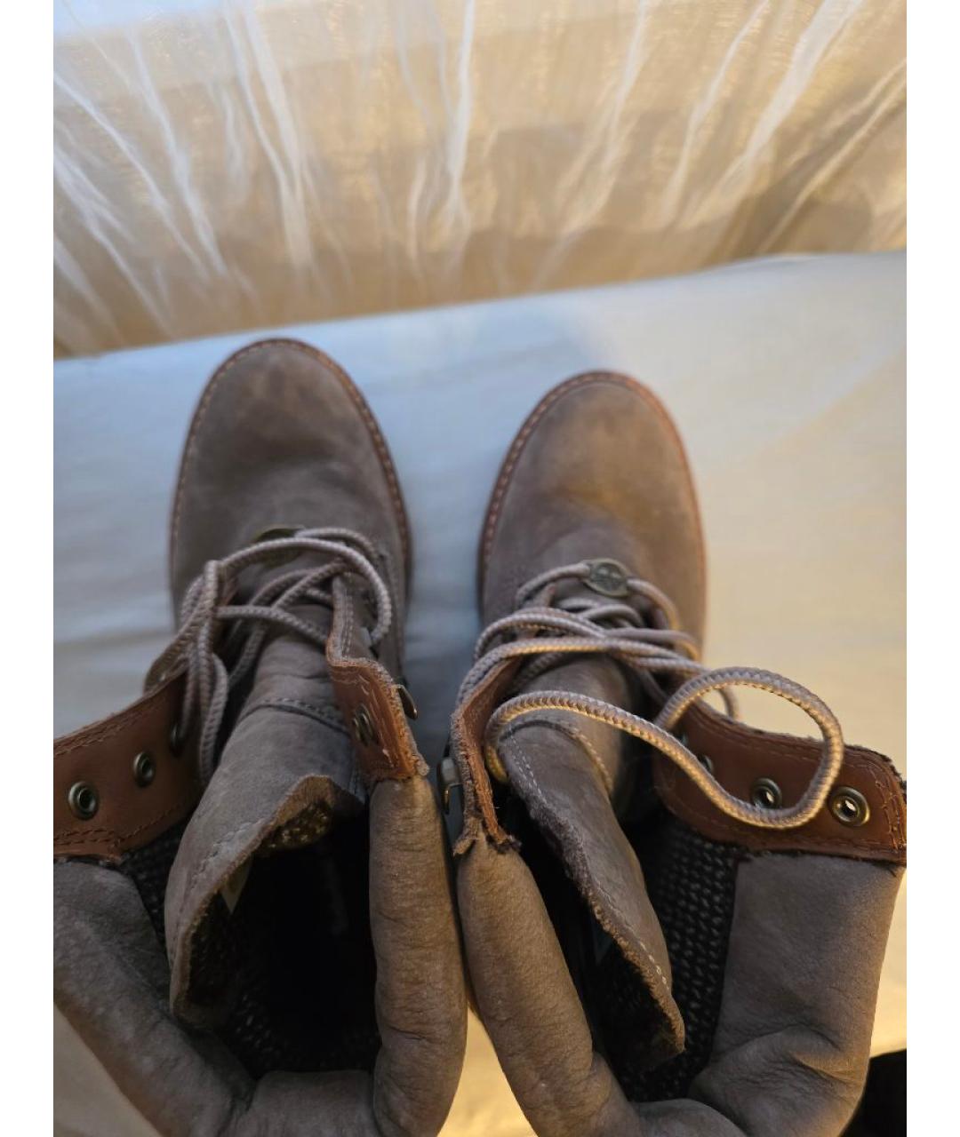 TIMBERLAND Коричневые ботинки, фото 3