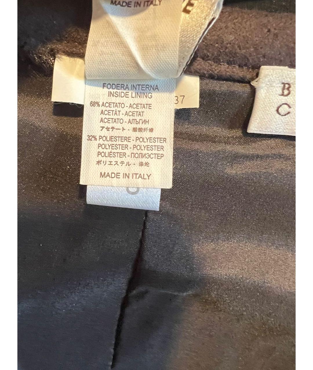 BRUNELLO CUCINELLI Мульти шерстяная юбка мини, фото 5