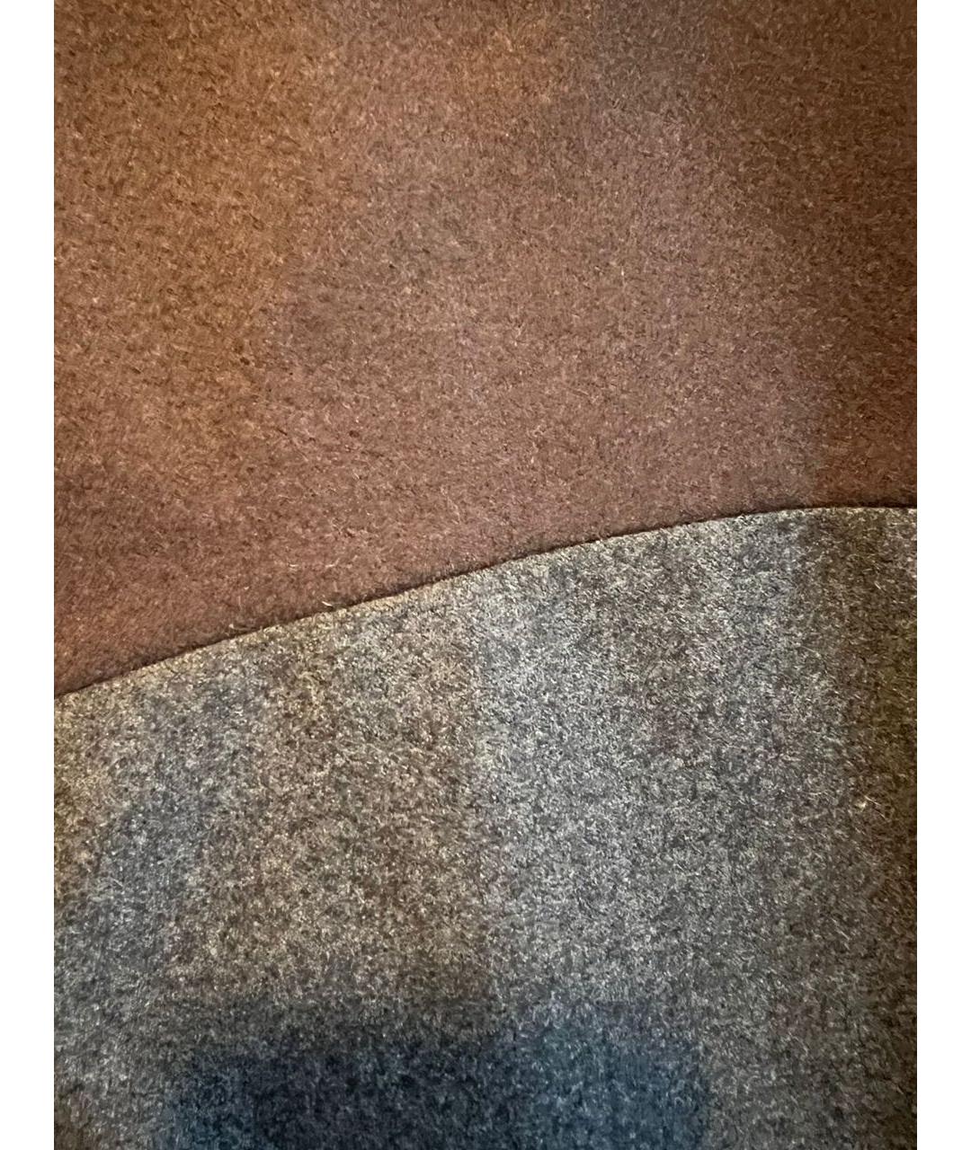 BRUNELLO CUCINELLI Мульти шерстяная юбка мини, фото 4