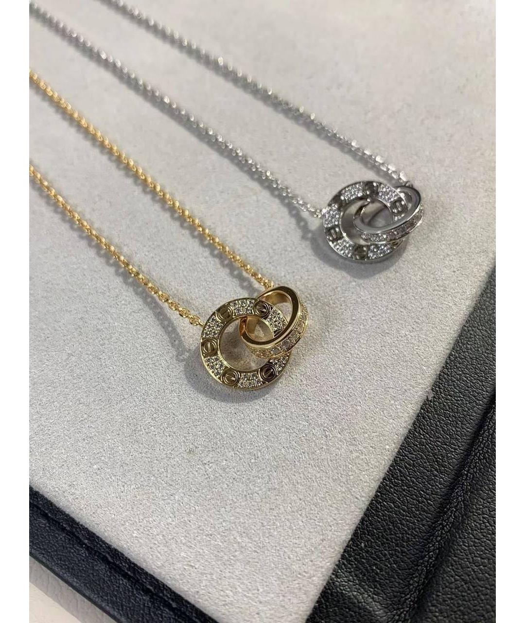 CARTIER Серебряная подвеска из белого золота, фото 3