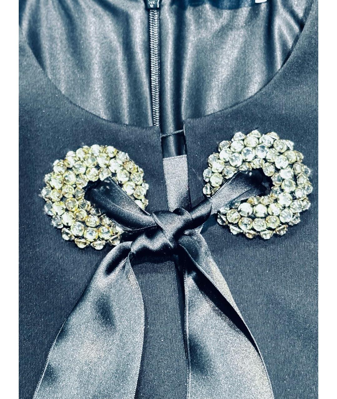 ALEXANDER MCQUEEN Черная вискозная блузы, фото 4