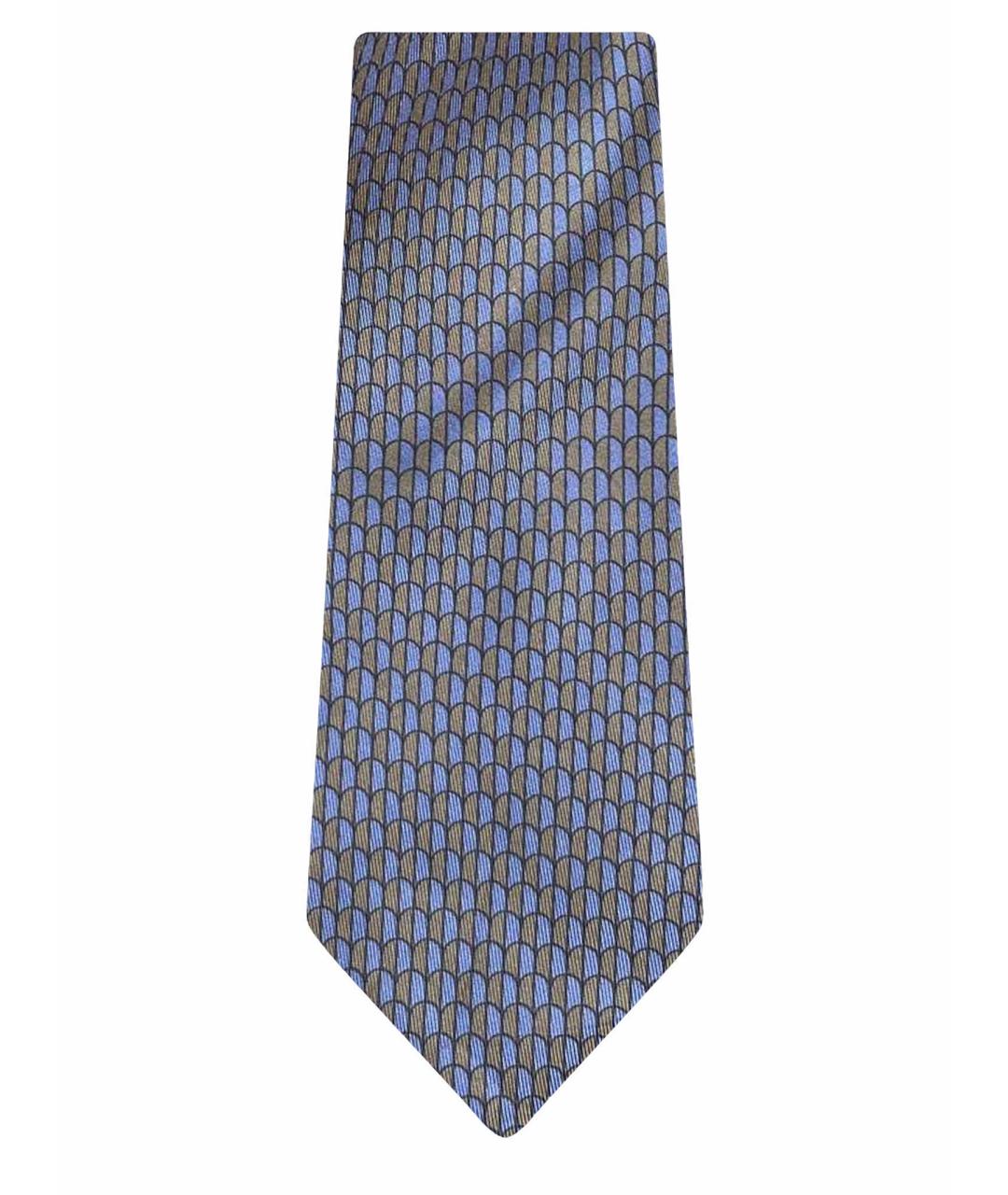 HERMES Мульти шелковый галстук, фото 1