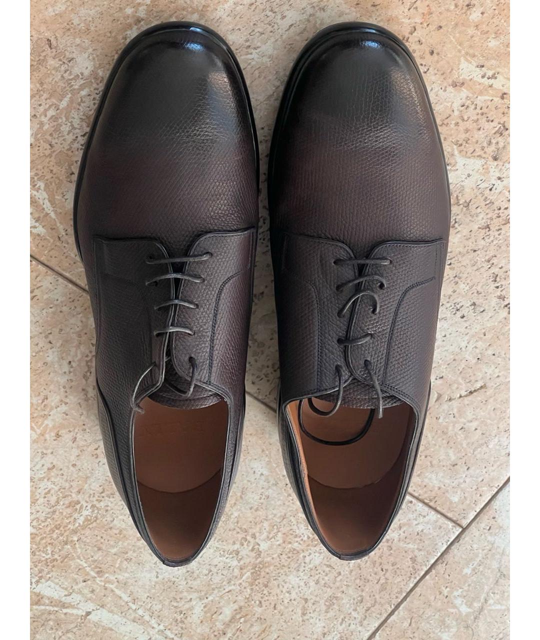 BALLY Коричневые туфли, фото 3