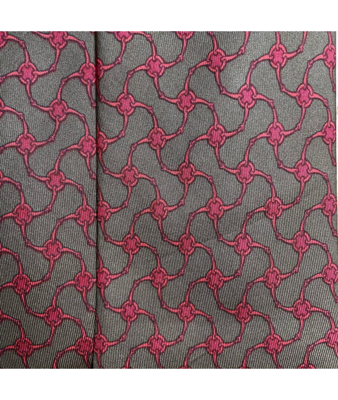 HERMES Зеленый шелковый галстук, фото 2