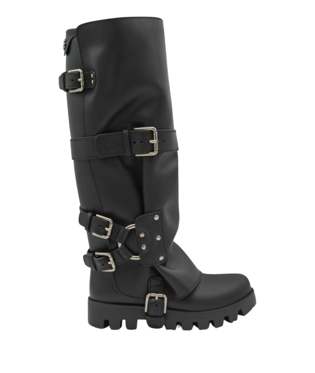 DOLCE&GABBANA Черные сапоги, фото 1