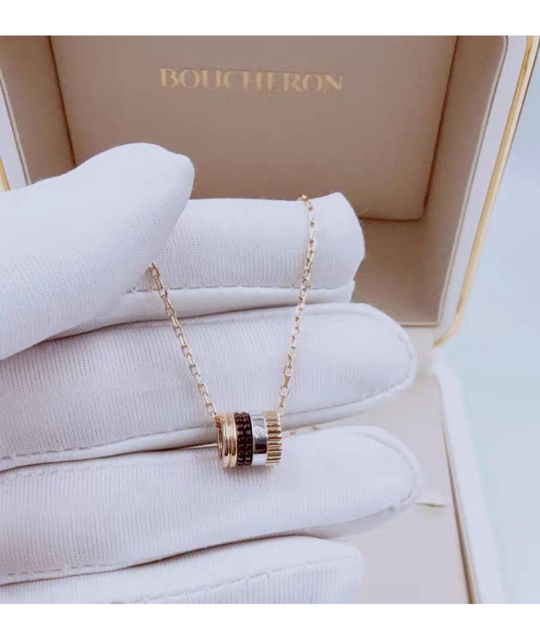 BOUCHERON Мульти колье из желтого золота, фото 3