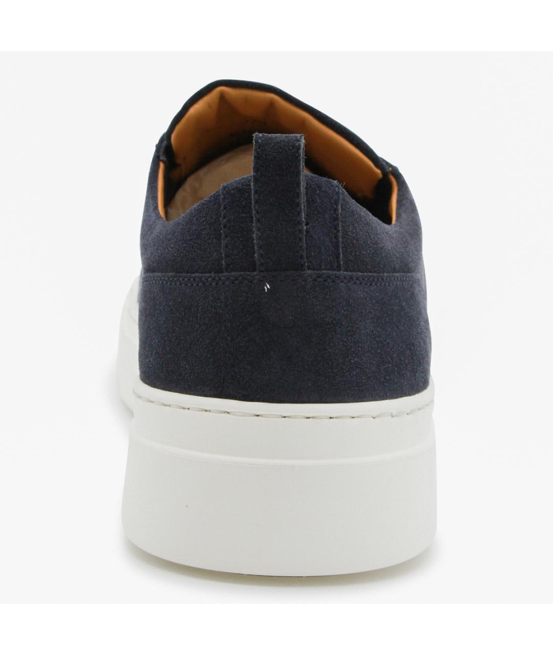 KITON Синие замшевые слипоны, фото 4