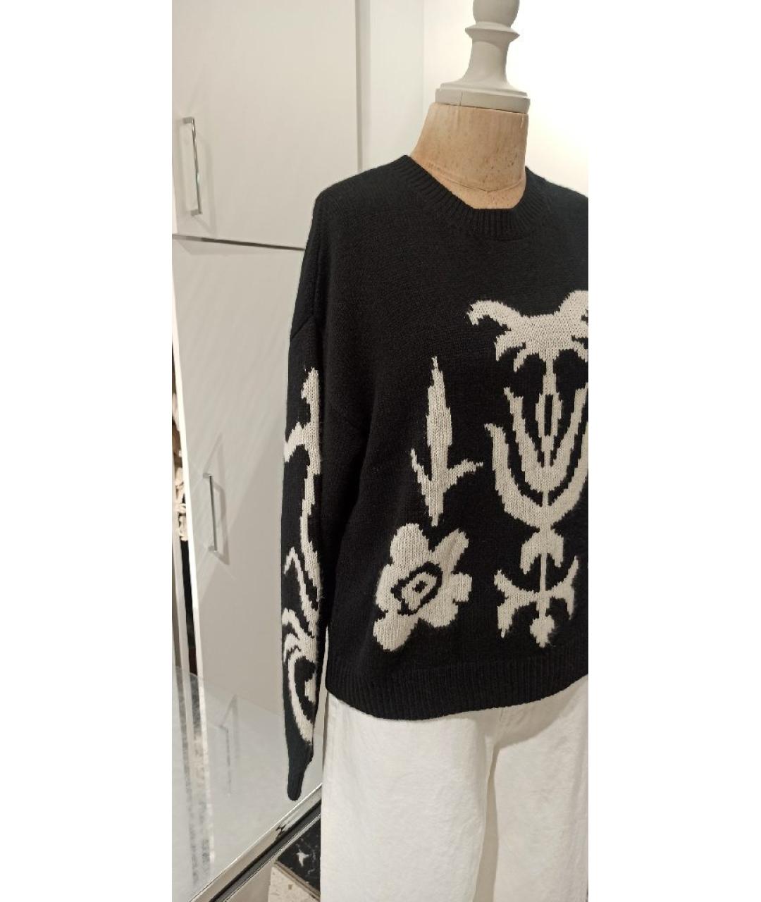 CHRISTIAN DIOR Черный кашемировый джемпер / свитер, фото 4