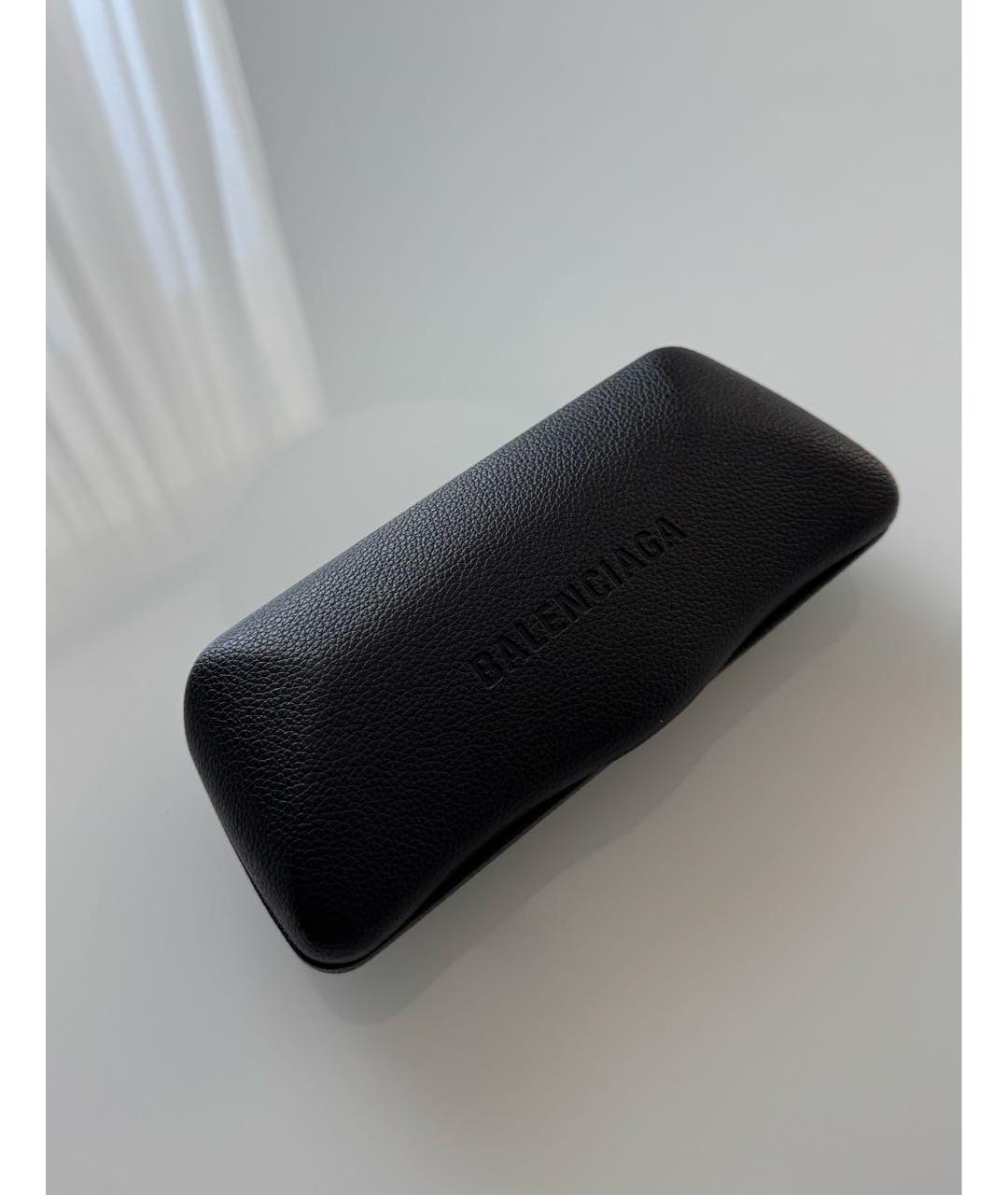 BALENCIAGA Синие металлические солнцезащитные очки, фото 5