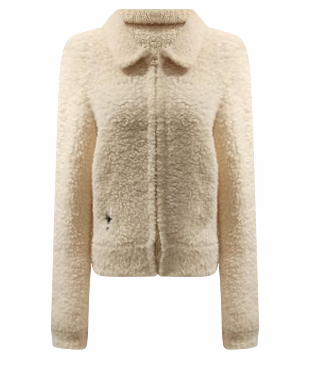 CHRISTIAN DIOR Бежевая шерстяная куртка, фото 1