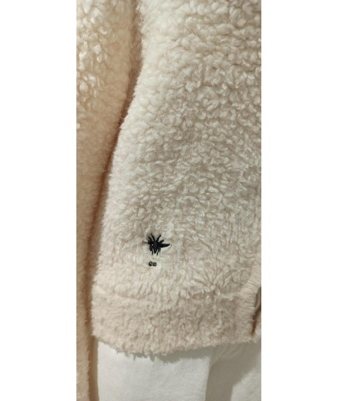 CHRISTIAN DIOR Бежевая шерстяная куртка, фото 5