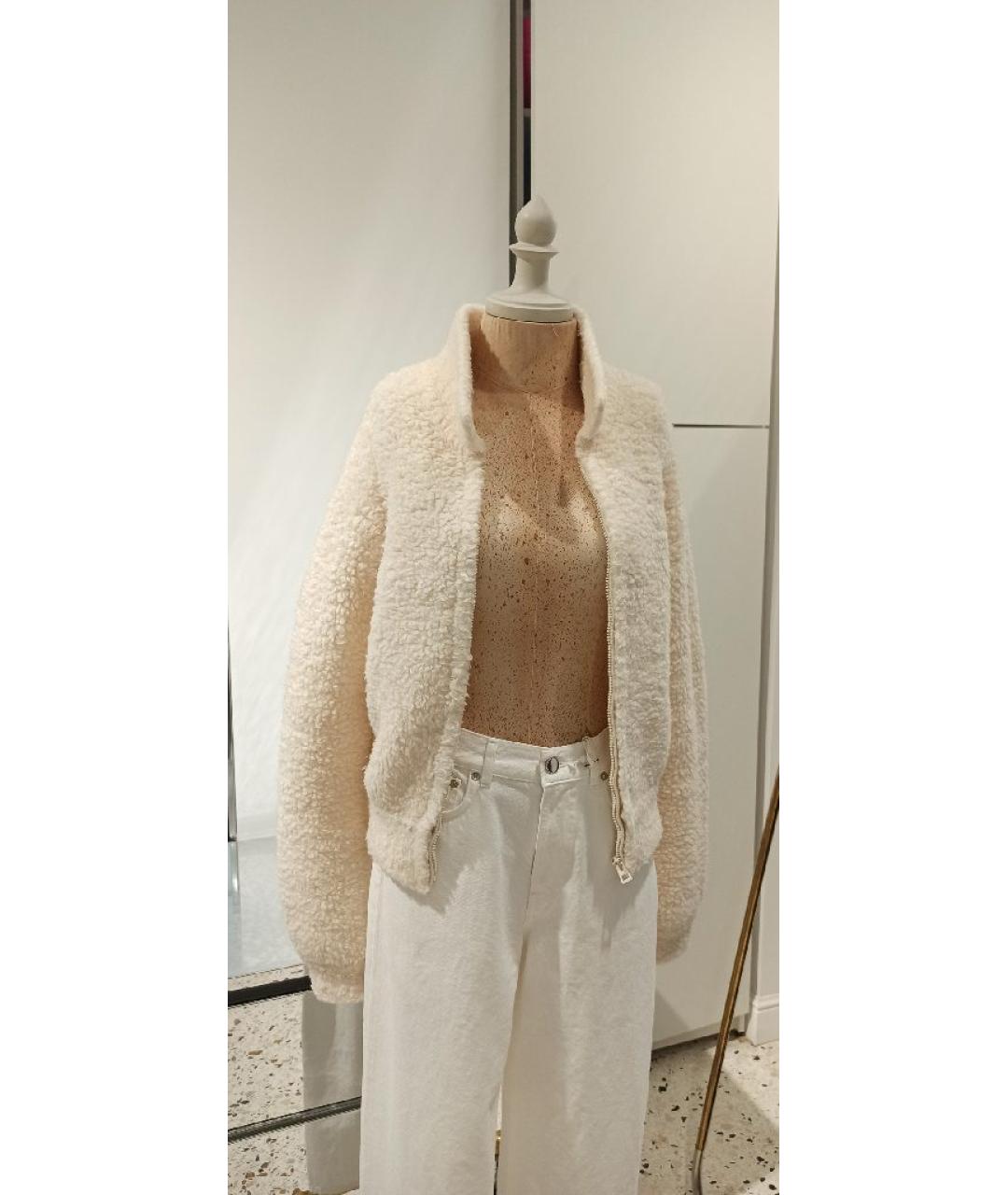 CHRISTIAN DIOR Бежевая шерстяная куртка, фото 6