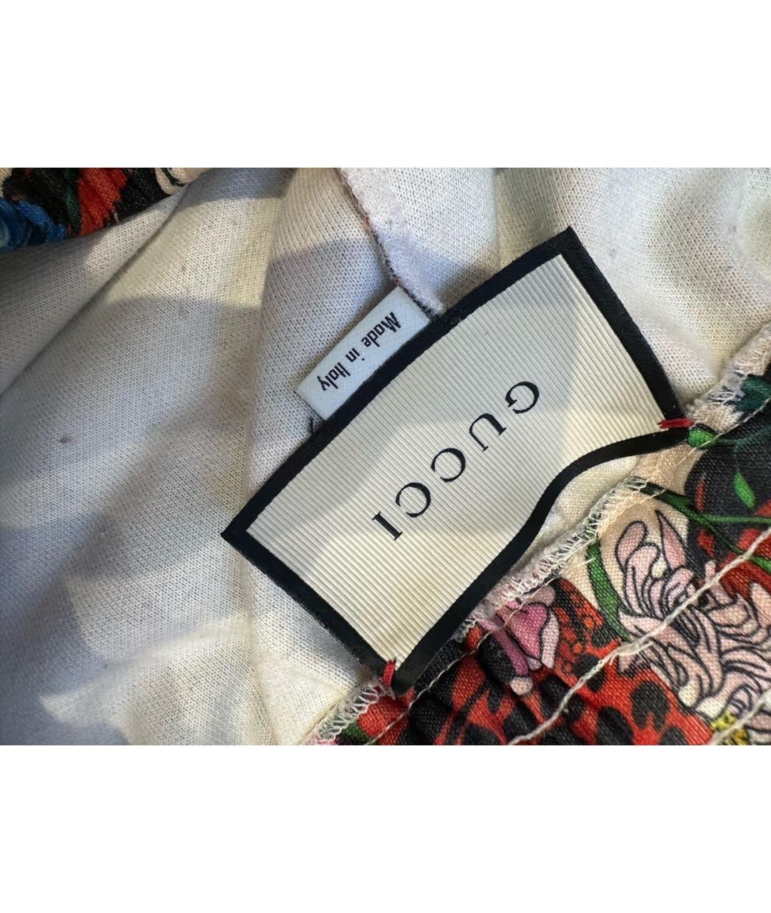 GUCCI Мульти полиамидовые спортивные брюки и шорты, фото 3
