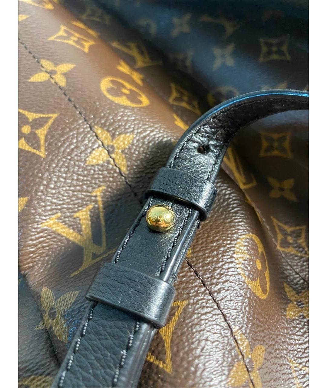 LOUIS VUITTON Коричневый рюкзак, фото 7