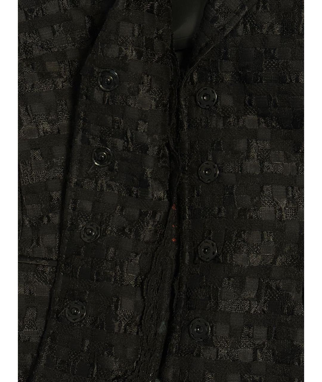 DOLCE&GABBANA Черный шерстяной жакет/пиджак, фото 6