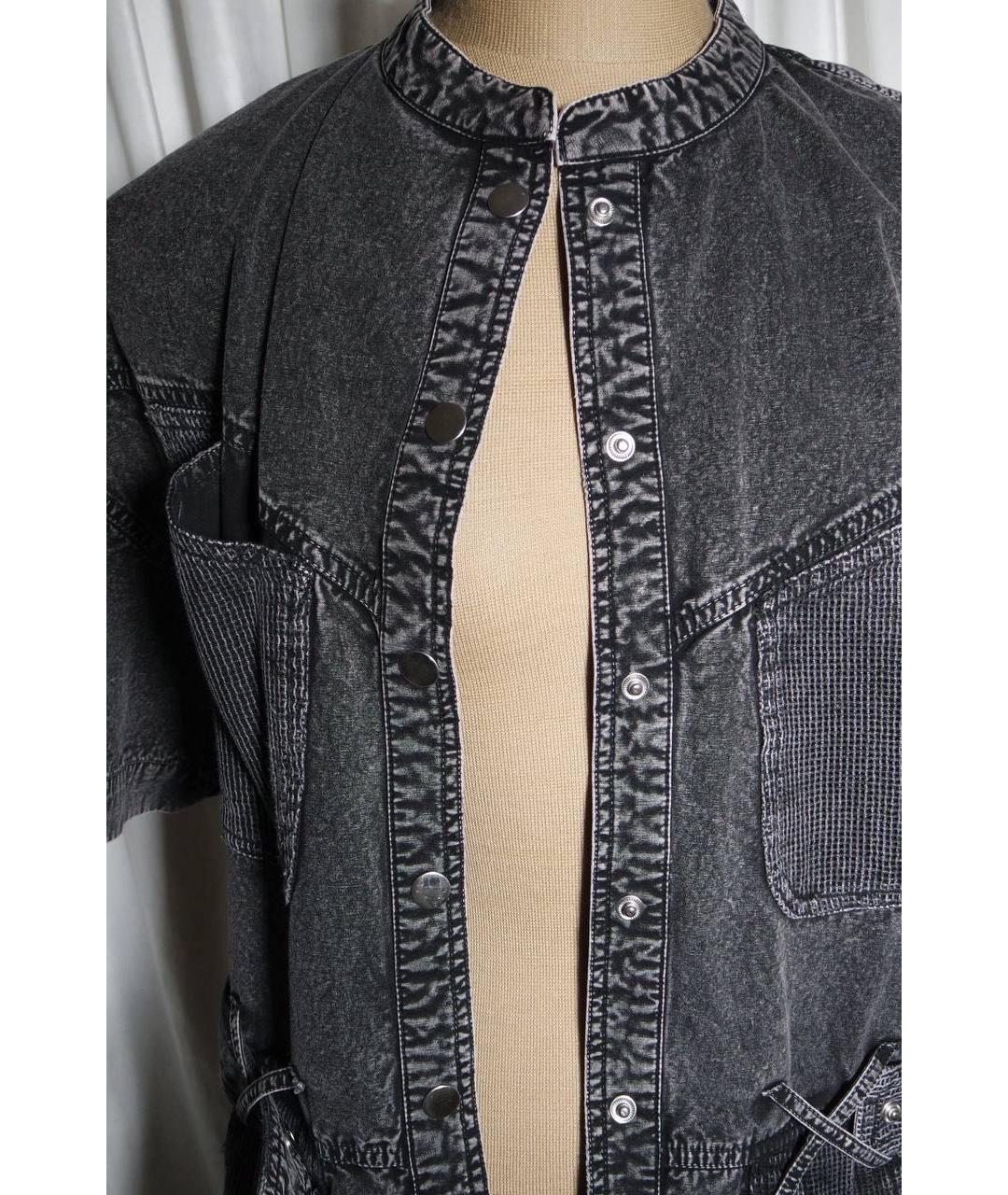ISABEL MARANT Серое хлопковое повседневное платье, фото 5