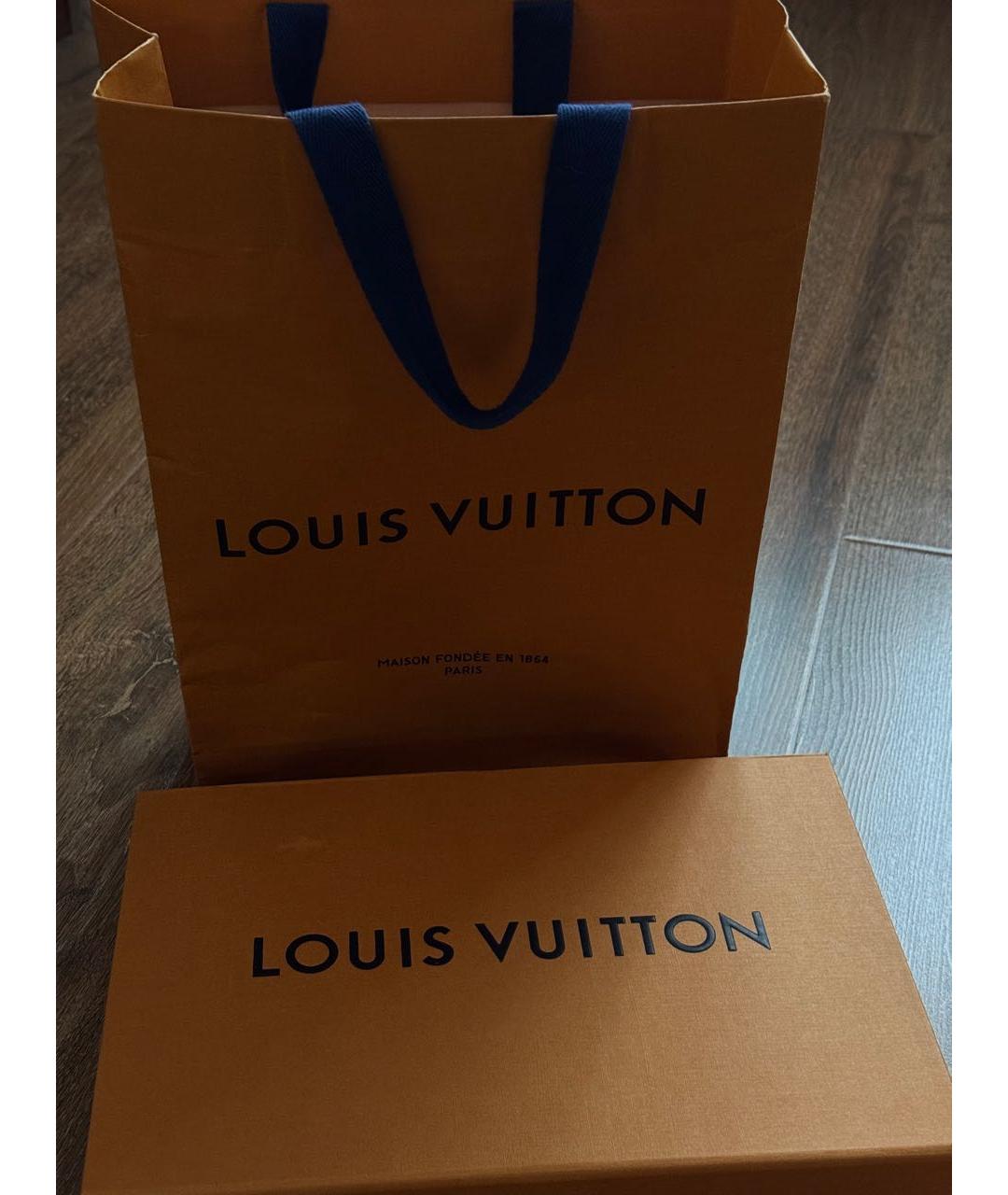LOUIS VUITTON Розовый шерстяной шарф, фото 5