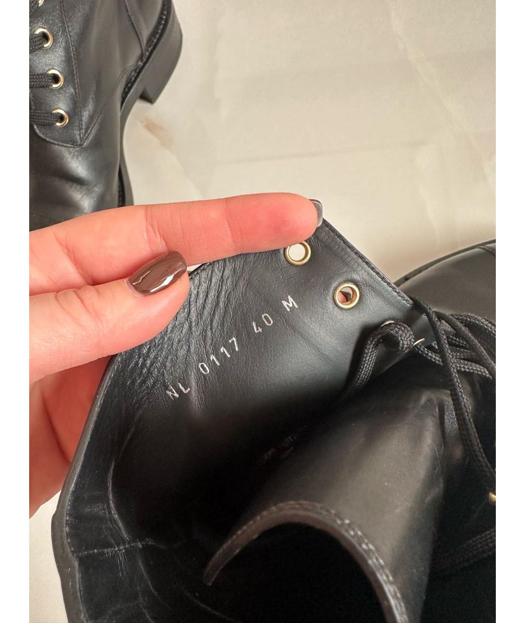 LOUIS VUITTON Черные ботинки, фото 8