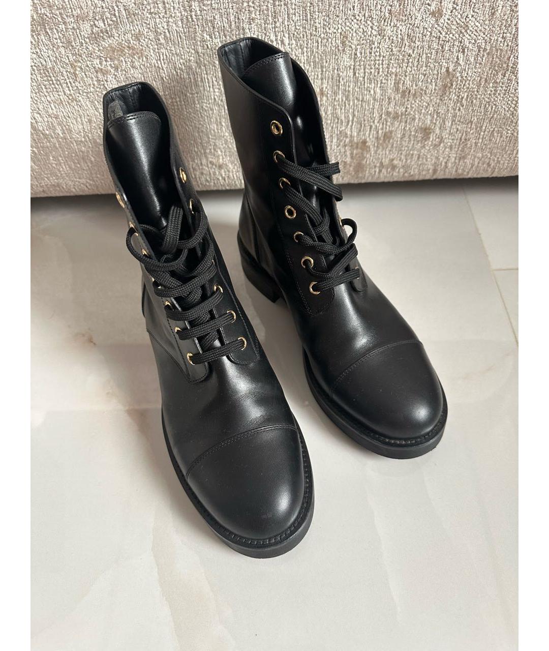 LOUIS VUITTON Черные ботинки, фото 2