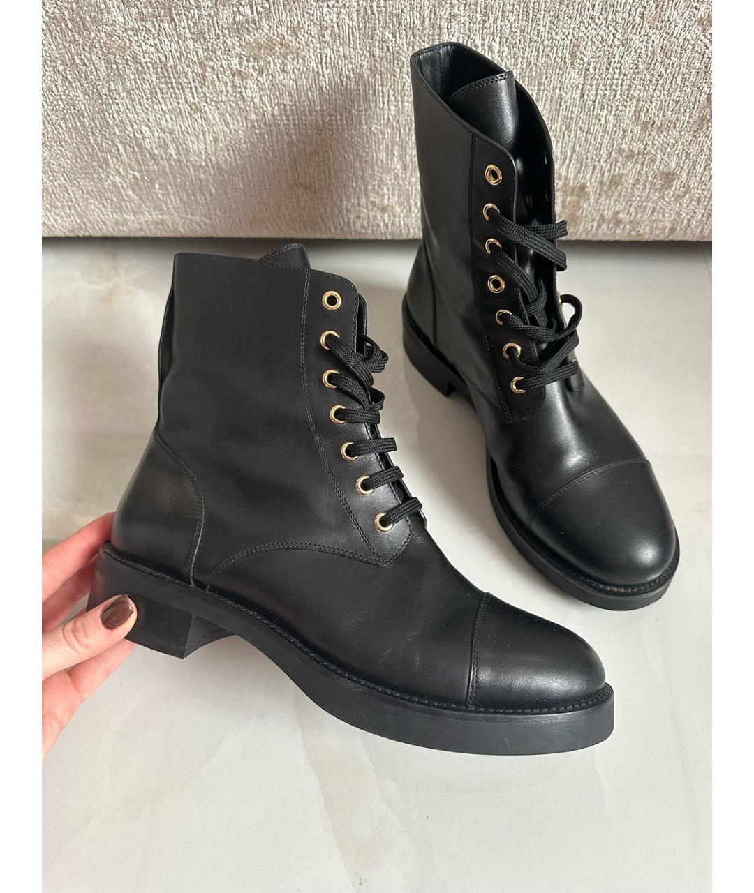 LOUIS VUITTON Черные ботинки, фото 9