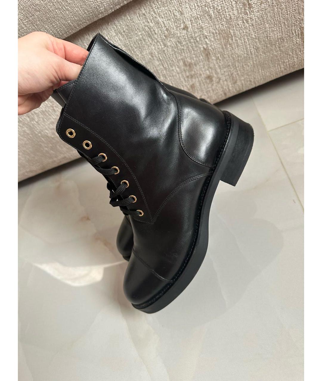 LOUIS VUITTON Черные ботинки, фото 5