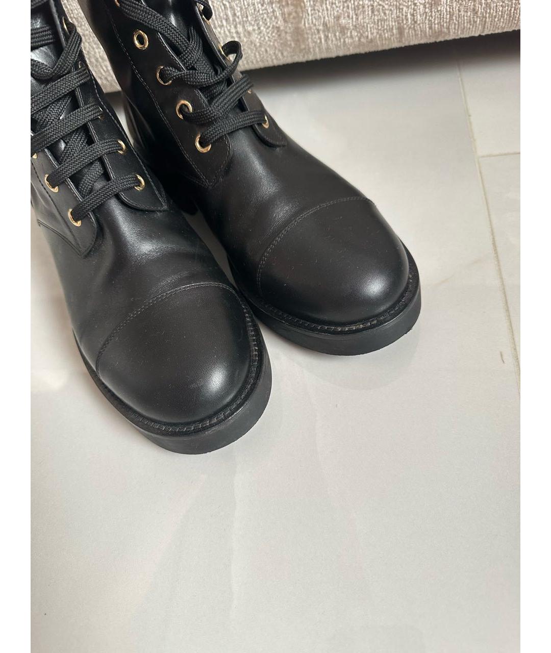 LOUIS VUITTON Черные ботинки, фото 3