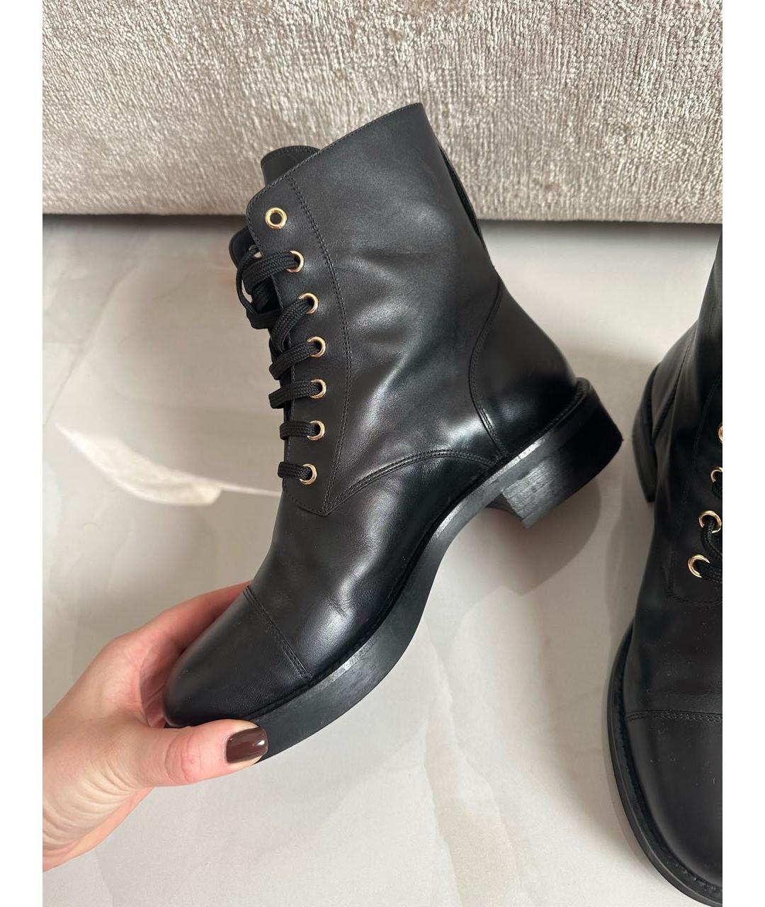 LOUIS VUITTON Черные ботинки, фото 6