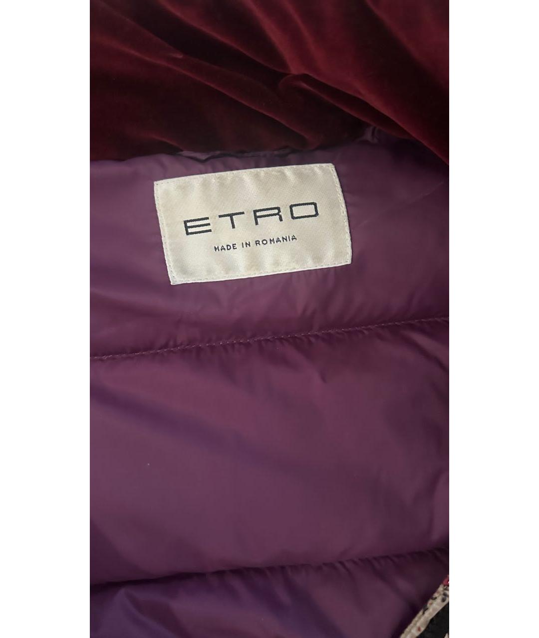 ETRO Полиэстеровый пуховик, фото 3