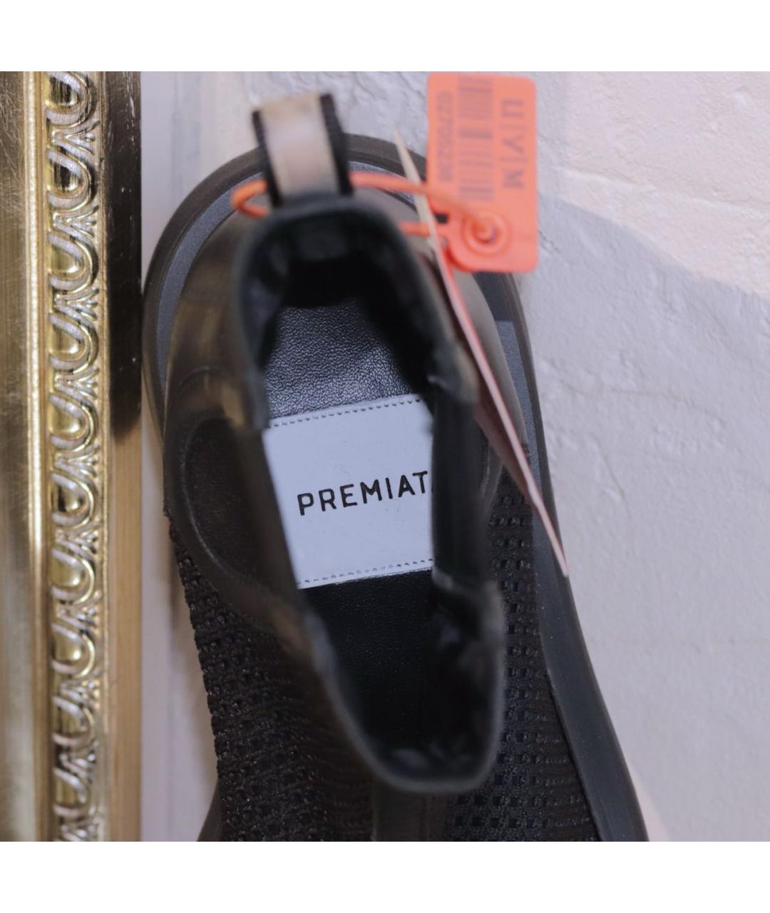 PREMIATA Черные кожаные ботинки, фото 5