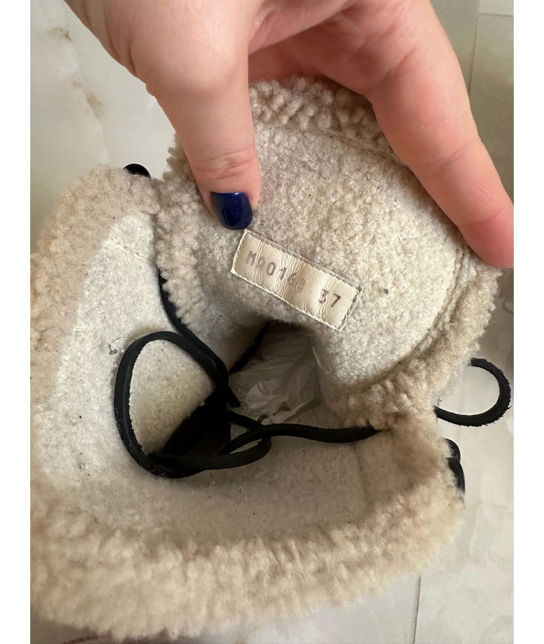 LOUIS VUITTON Коричневые ботильоны, фото 8