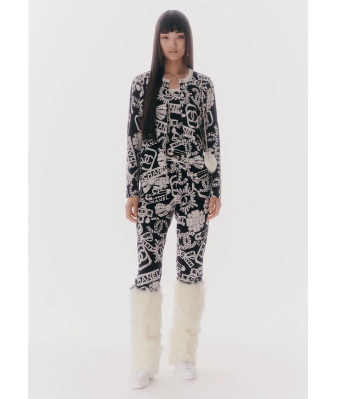 CHANEL Кашемировые прямые брюки, фото 3
