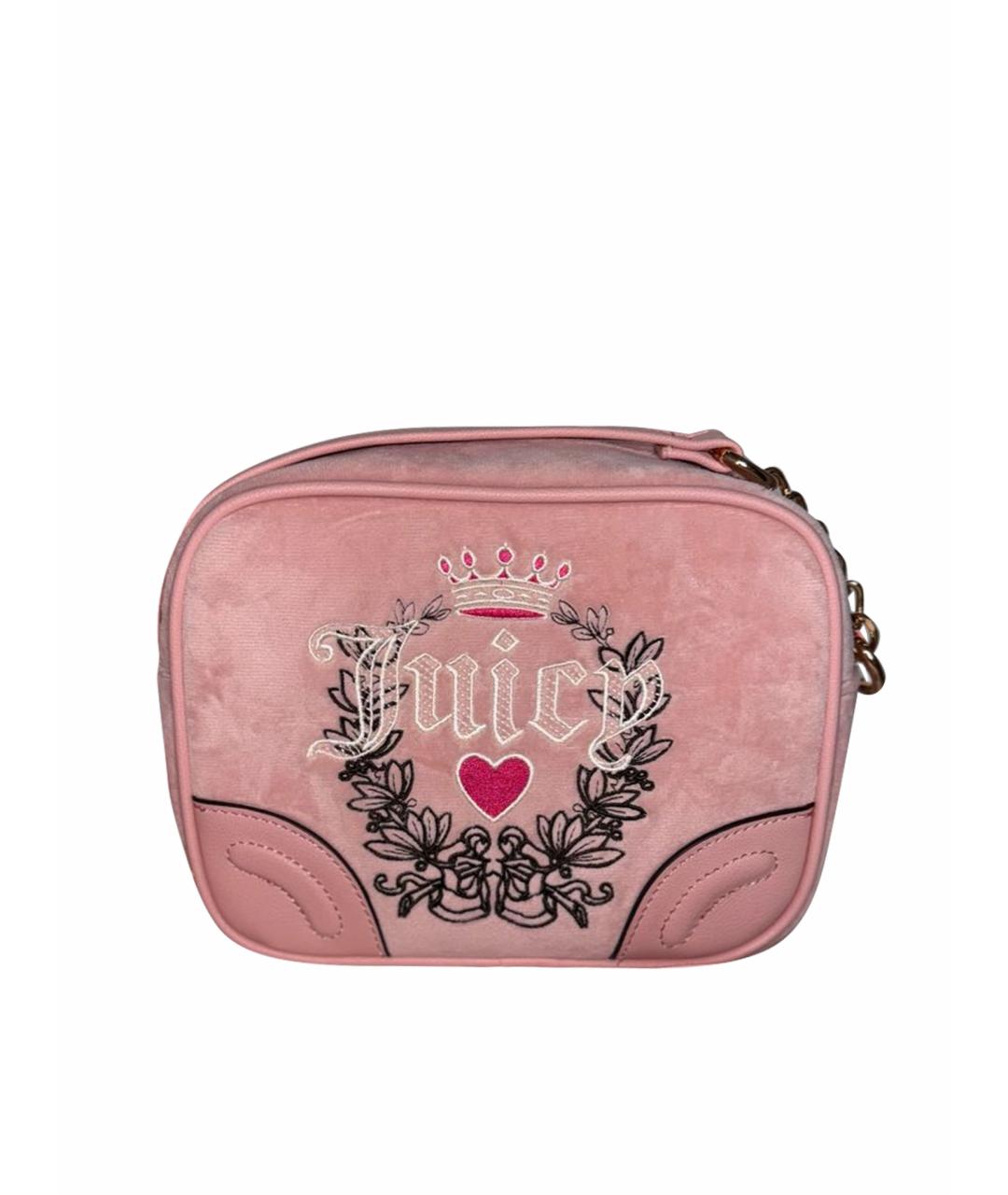 JUICY COUTURE Розовая сумка через плечо, фото 1