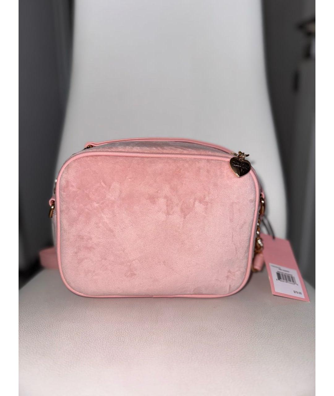 JUICY COUTURE Розовая сумка через плечо, фото 3