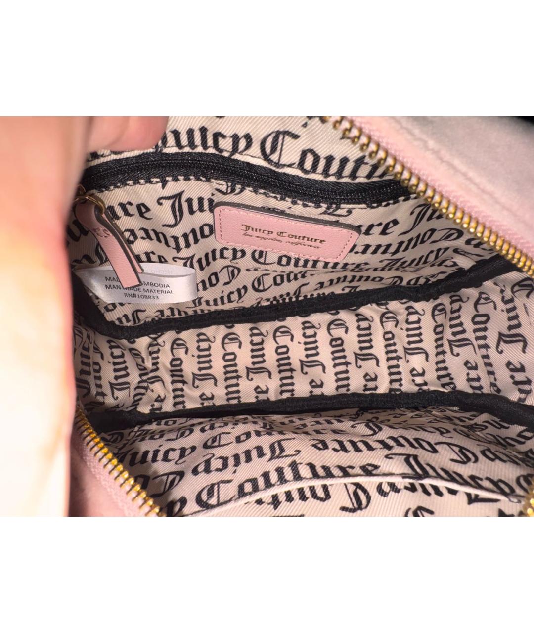 JUICY COUTURE Розовая сумка через плечо, фото 8