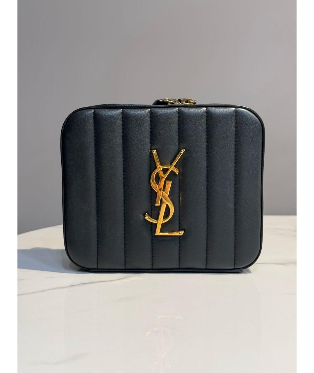 SAINT LAURENT Кожаная поясная сумка, фото 9