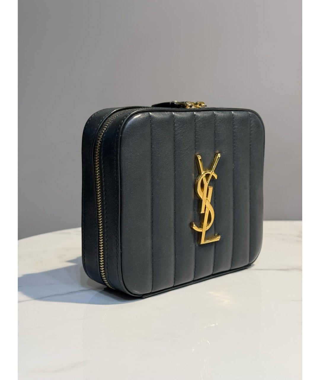 SAINT LAURENT Кожаная поясная сумка, фото 2